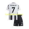 Fußballtrikots Juventus Cristiano Ronaldo 7 Kinder 2024-2025 Kurzarm Heimtrikotsatz kaufen